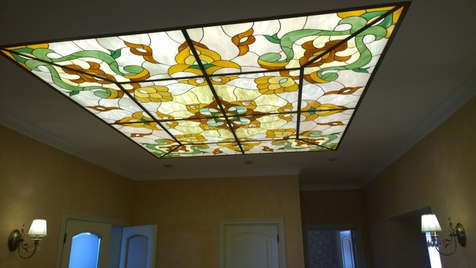 Заказать световой потолок с фотопечатью в г. Талдом